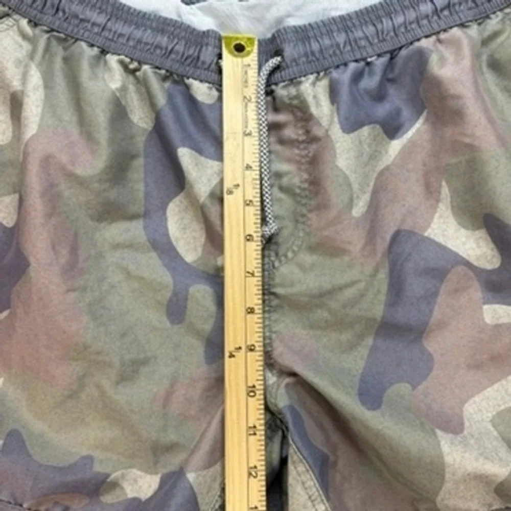 Maamgic Camo Swim Trunks Board Shorts Regular XXL Green Camouflage Mesh Lined